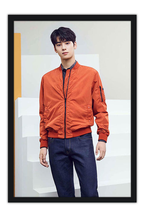 Poster Cha Eun-Woo - BTS - Cantor - K-Pop