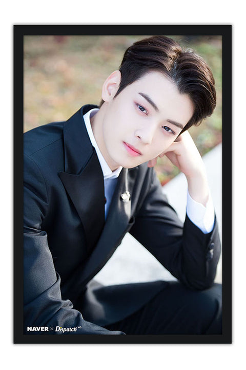 Poster Cha Eun-Woo - BTS - Cantor - K-Pop