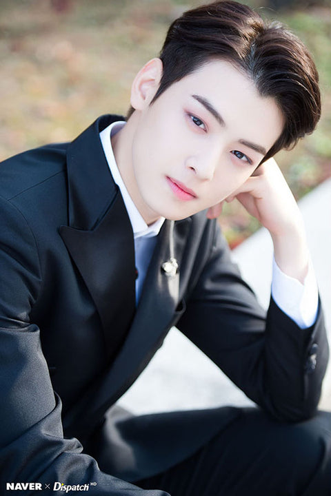 Poster Cha Eun-Woo - BTS - Cantor - K-Pop