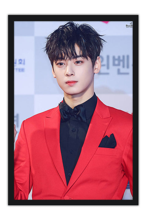Poster Cha Eun-Woo - BTS - Cantor - K-Pop