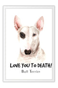 Poster Cachorro - Frase - Coleção Colors - Animais 