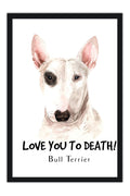 Poster Cachorro - Frase - Coleção Colors - Animais 