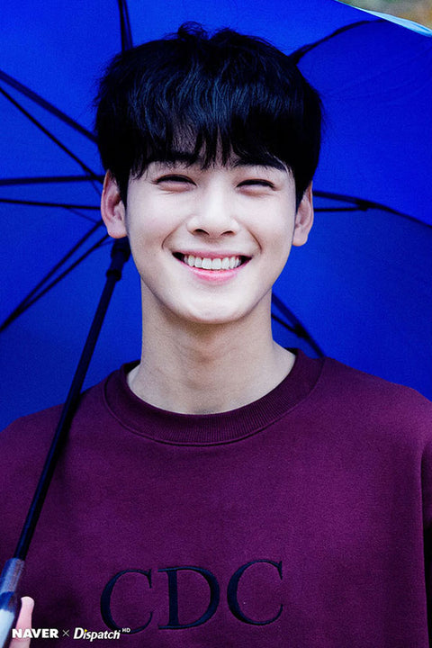 Poster Cha Eun-Woo - BTS - Cantor - K-Pop