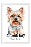 Poster Cachorro - Frase - Coleção Colors - Animais 