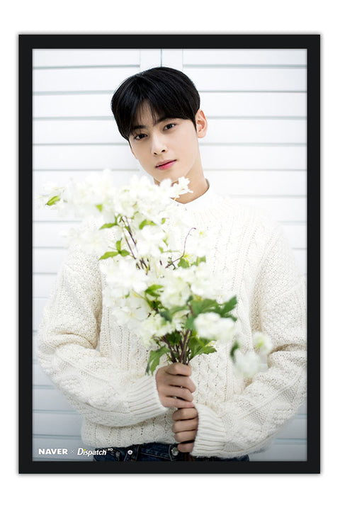 Poster Cha Eun-Woo - BTS - Cantor - K-Pop