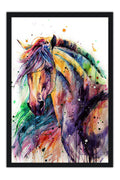 Poster Cavalo - Coleção Colors - Animais 