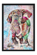 Poster Elefante - Coleção Colors - Animais 