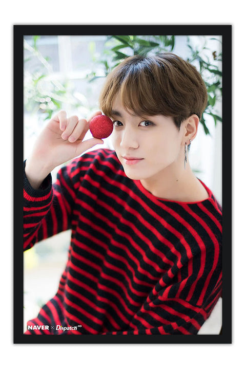 Poster Jeon Jung Kook - BTS - Cantor - K-Pop