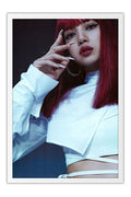 Poster Lisa - Blackpink - Cantora - K-Pop