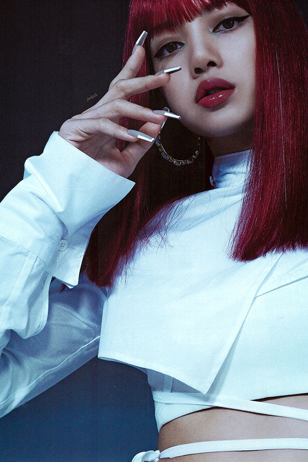 Poster Lisa - Blackpink - Cantora - K-Pop