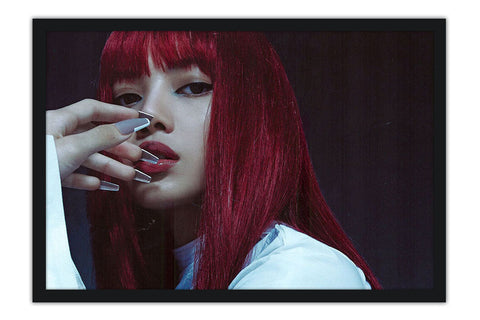 Poster Lisa - Blackpink - Cantora - K-Pop