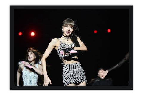 Poster Lisa - Blackpink - Cantora - K-Pop