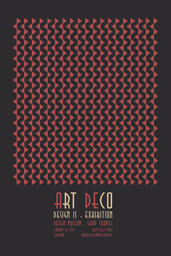 Poster Coleção -  Design is Exhibition - Art Deco