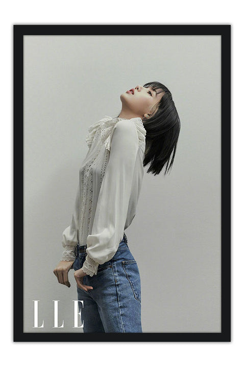 Poster Lisa - Blackpink - Cantora - K-Pop