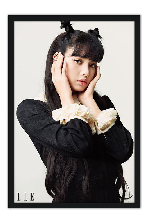 Poster Lisa - Blackpink - Cantora - K-Pop