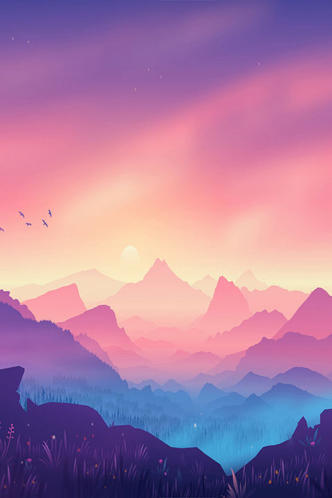 Poster Paisagem - Arte Digital