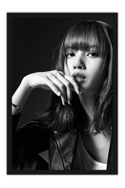 Poster Lisa - Blackpink - Cantora - K-Pop
