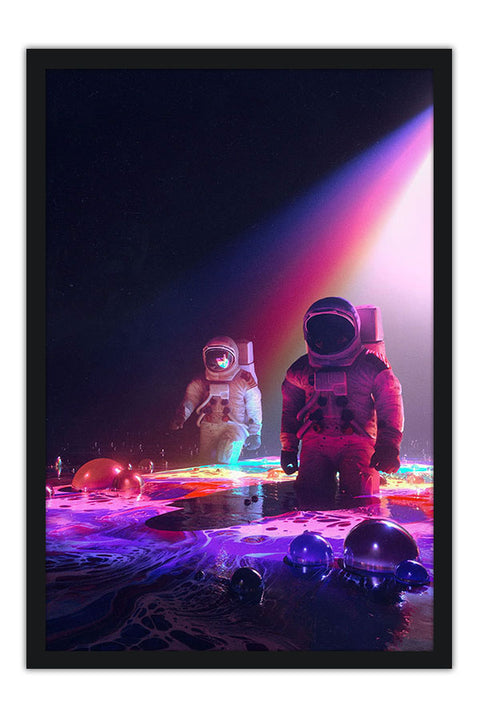 Poster Astronauta - Arte Digital