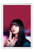 Poster Lisa - Blackpink - Cantora - K-Pop