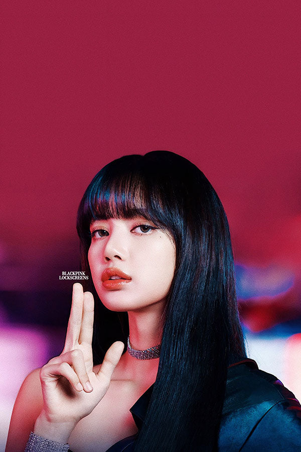 Poster Lisa - Blackpink - Cantora - K-Pop
