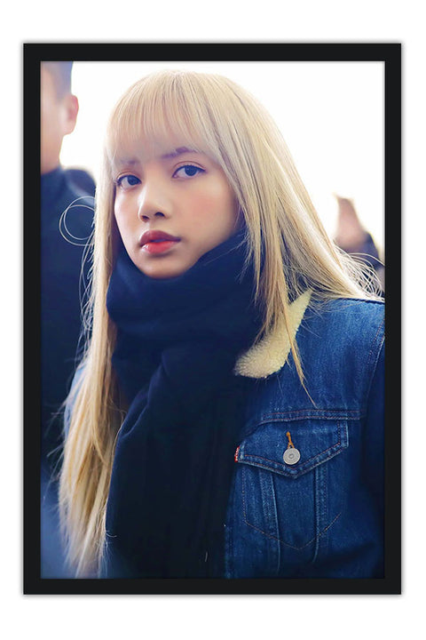 Poster Lisa - Blackpink - Cantora - K-Pop