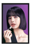 Poster Lisa - Blackpink - Cantora - K-Pop
