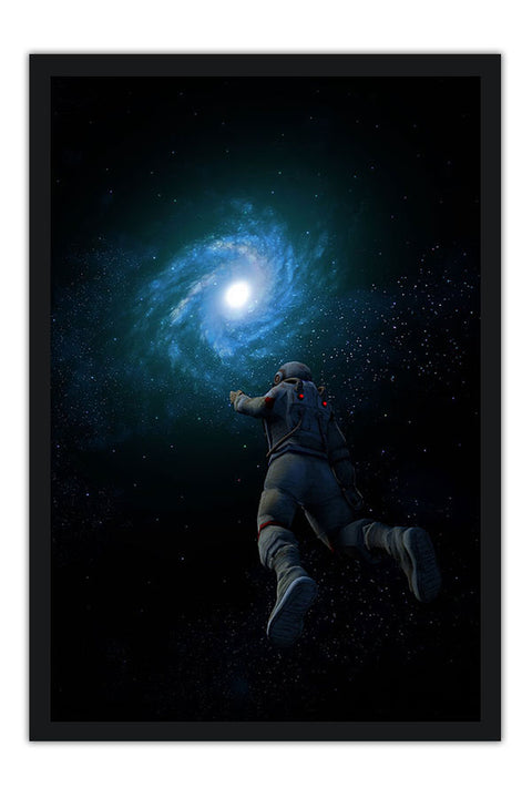 Poster Astronauta - Arte Digital 