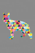 Poster Raposa - Animais - Geométrico - Abstrato - Arte Decorativa
