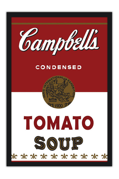 Poster Andy Warhol - Pop Art - Campbells - Tomato Soup