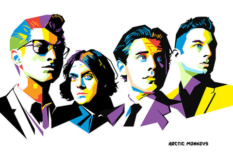 Poster Arctic Monkeys - Bandas de Rock