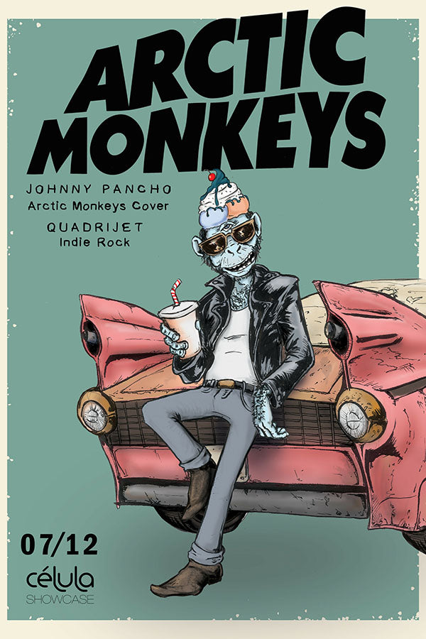 Poster Arctic Monkeys - Bandas de Rock