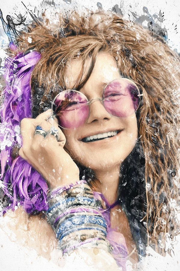 Poster Janis Joplin - Bandas de Rock