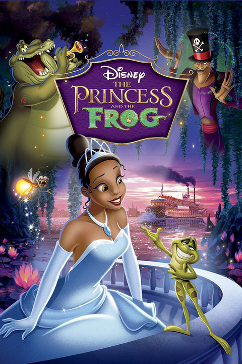 Poster A Princesa E O Sapo - Filmes - Infantis