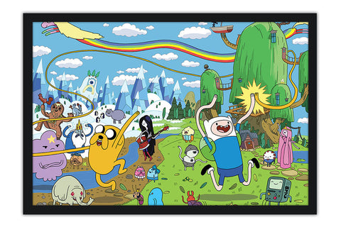 Poster A Hora Da Aventura - Adventure Time - Infantil