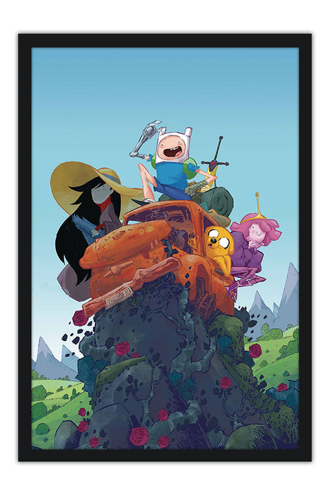 Poster A Hora Da Aventura - Adventure Time - Infantil