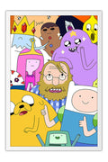 Poster A Hora Da Aventura - Adventure Time - Infantil