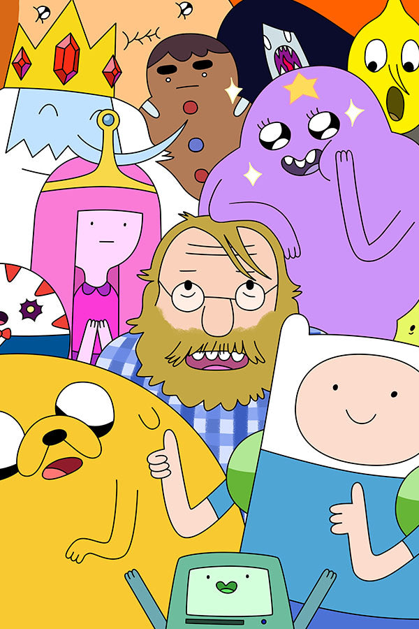 Poster A Hora Da Aventura - Adventure Time - Infantil