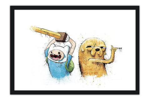 Poster A Hora Da Aventura - Adventure Time - Infantil