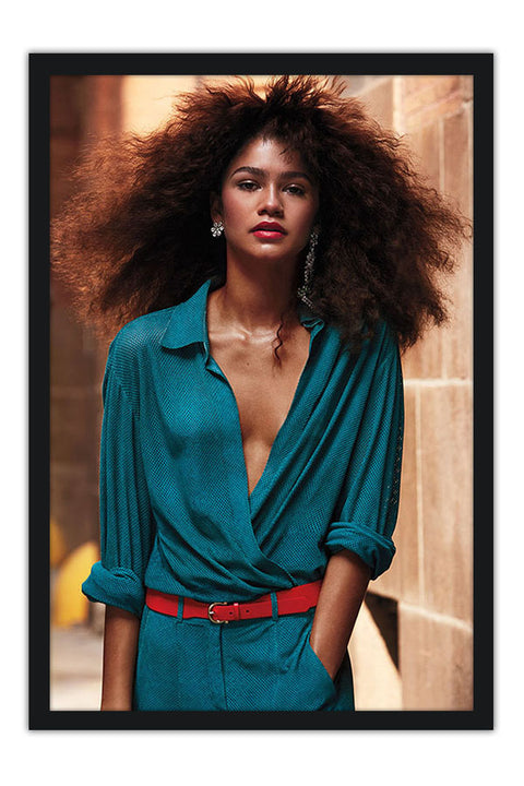 Poster Zendaya - Euphoria - Duna - Atriz