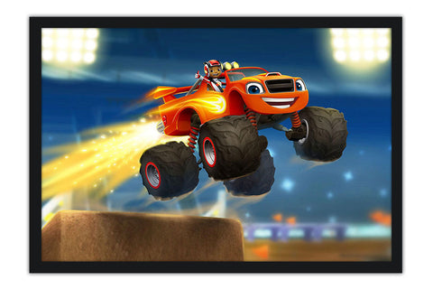 Poster Blaze And The Monsters Machine - Infantil