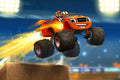 Poster Blaze And The Monsters Machine - Infantil