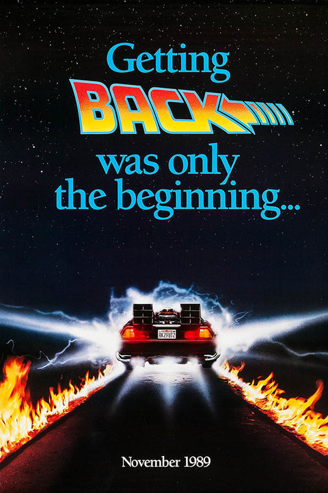 Poster Back To The Future Part II - De Volta Para O Futuro Parte 2 - Filmes