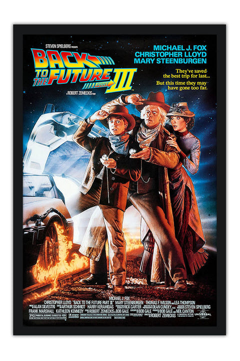 Poster Back To The Future Part III - De Volta Para O Futuro Parte 3 - Filmes