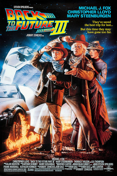 Poster Back To The Future Part III - De Volta Para O Futuro Parte 3 - Filmes