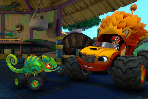 Poster Blaze And The Monsters Machine - Infantil
