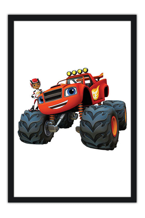 Poster Blaze And The Monsters Machine - Infantil