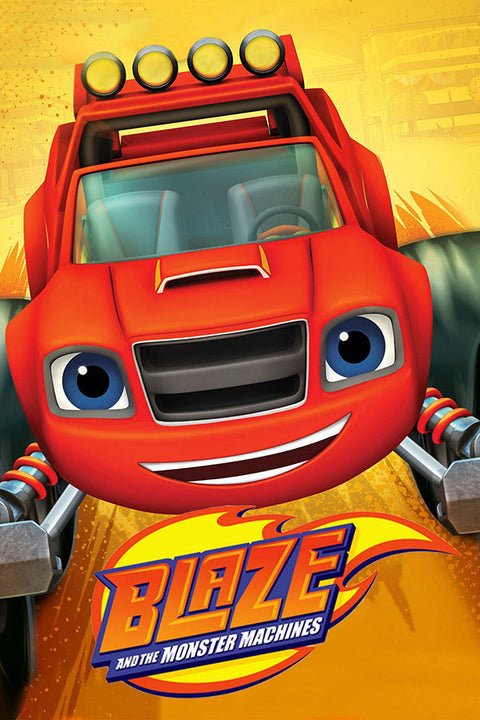 Poster Blaze And The Monsters Machine - Infantil