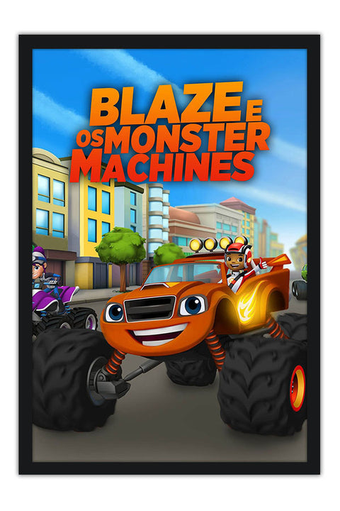 Poster Blaze And The Monsters Machine - Infantil