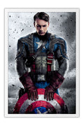 Poster Capitão América - Marvel