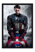 Poster Capitão América - Marvel